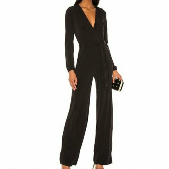 Lovers + Friends Pants - Lovers + Friends Jumpsuit Black Size L